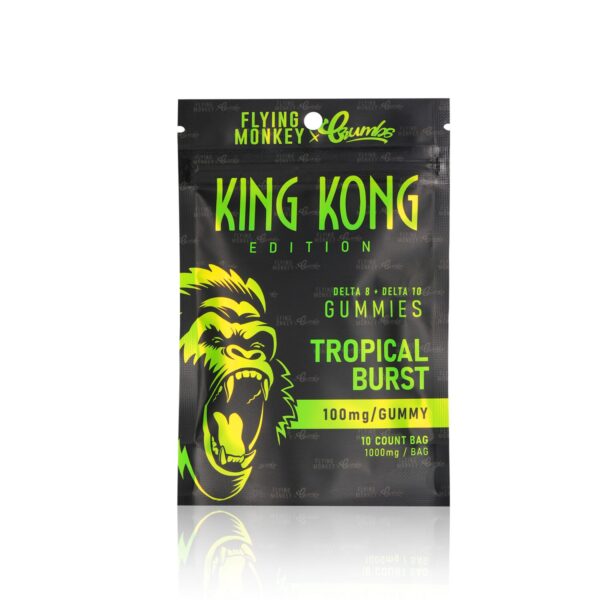 Tropical Burst - Flying Monkey x Crumbs King Kong Gummies | 1000mg